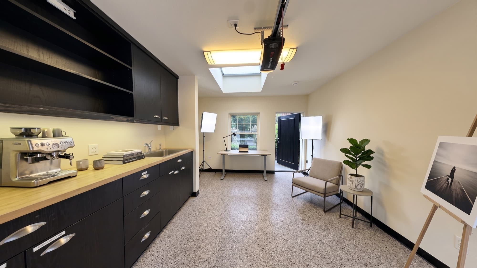 A wellness or gallery room