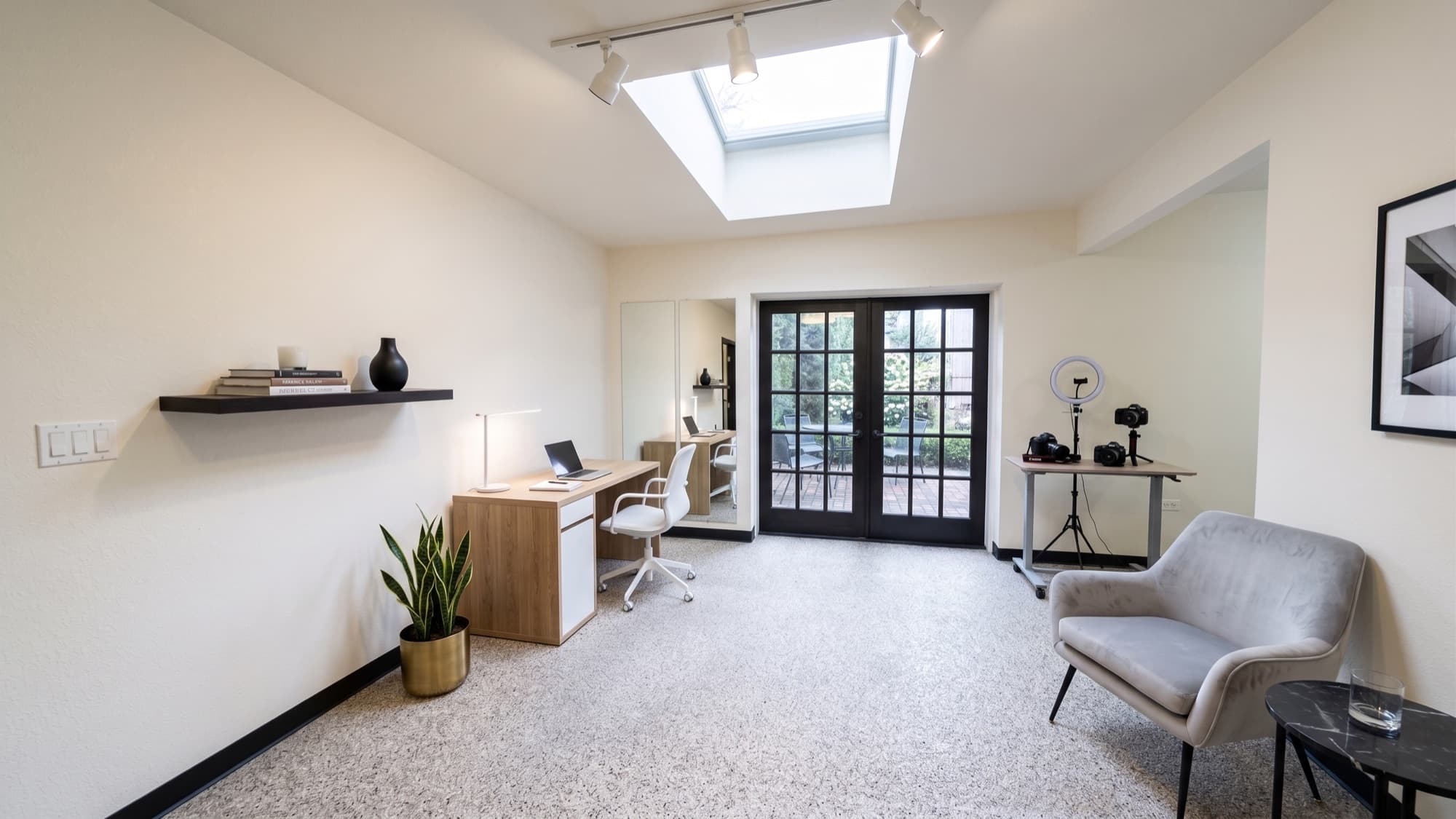 A creative studio office