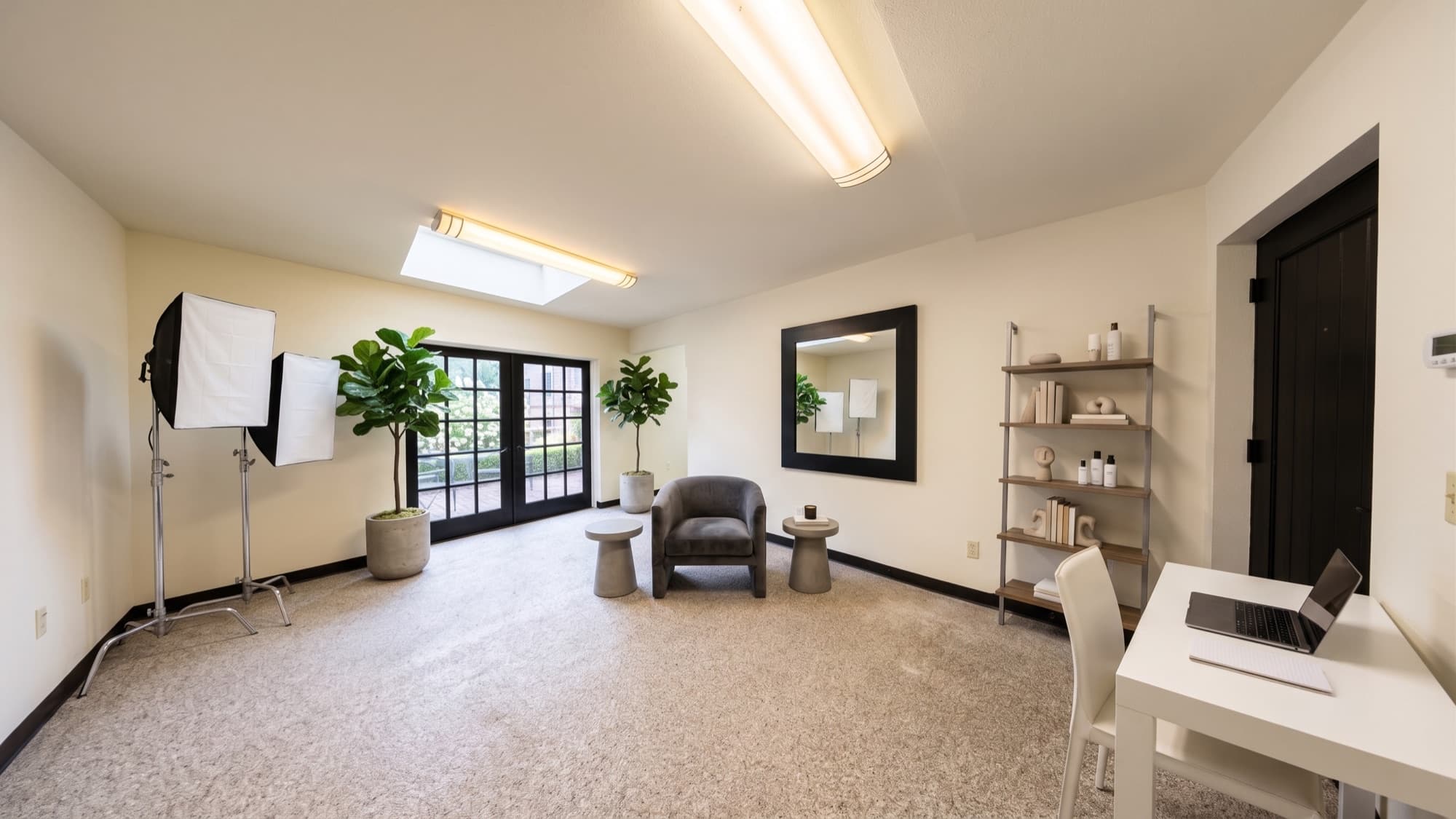 A photo or content studio